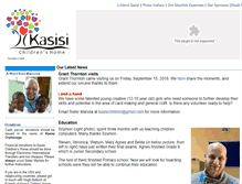 Tablet Screenshot of kasisichildren.org